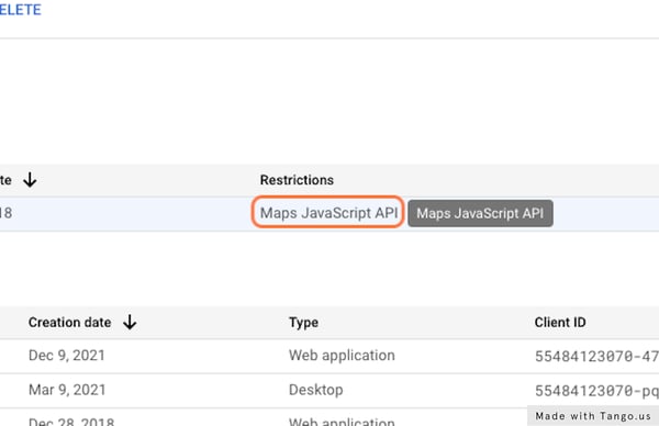 Make sure the key has the "Maps JavaScript API" restriction